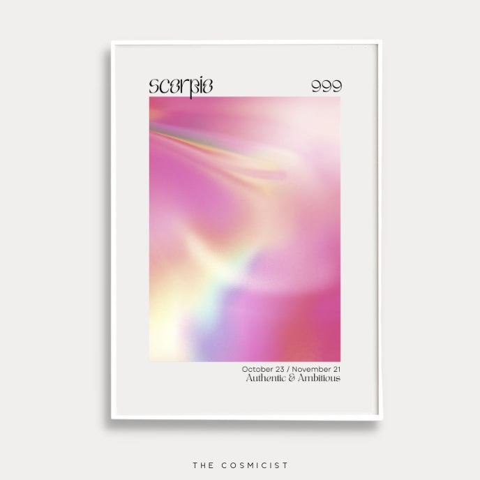 Cosmic Zodiac Print 8
